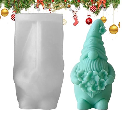 Weihnachten Gnome Silikonform Gnom Silikonform für Weihnachten Gnome Kerze Silikonform für Weihnachtszwerge Gnome Silikonform Epoxidharz S Gnome Gießform Harz Gießform für von Xinhuju