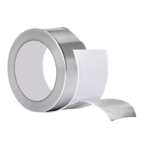 Xinhuju Aluminiumfolie Klebeband | Wasserdichtes Metalldichtmittelkleber, langlebiger hitzebeständiger Klebeband für, Luftschlitze, Rohrleitungen, Reparatur von Küchenherd, Spülenrissfixier Xinhuju Aluminiumfolie Klebeband | Wasserdichtes Metalldichtmittelkleber, langlebiger hitzebeständiger Klebeband für, Luftschlitze, Rohrleitungen, Reparatur von Küchenherd, Spülenrissfixier von Xinhuju