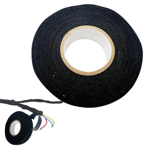 Xinhuju Drahtband - hoher Temperaturfestes Kabelbaum Wrap | Elektrisches Klebeband selbst klebend, 49,21 Fuß Rollkleiderband, Drahtwickelschutz für Automobilmotor, elektrische Kabel und Fahrzeugkabel Xinhuju Drahtband - hoher Temperaturfestes Kabelbaum Wrap | Elektrisches Klebeband selbst klebend, 49,21 Fuß Rollkleiderband, Drahtwickelschutz für Automobilmotor, elektrische Kabel und Fahrzeugkabel von Xinhuju