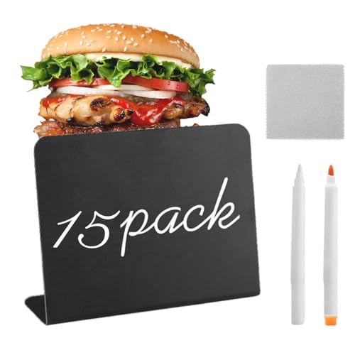 min Tischkreidetafel, Tischzeltschilder, Kreidetafel-Etiketten, Lebensmitteletiketten, kleine Tafel mit Markern, Stiften, Radiergummi und Reinigungstuch für Schule, Party, Tischnummern min Tischkreidetafel, Tischzeltschilder, Kreidetafel-Etiketten, Lebensmitteletiketten, kleine Tafel mit Markern, Stiften, Radiergummi und Reinigungstuch für Schule, Party, Tischnummern von Xinhuju