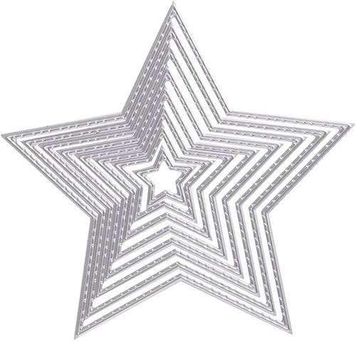 Metall-Stanzformen mit Sternen, Präzisions-Prägeschablonen für Kartenherstellung, Hochzeiten und Geburtstage, DIY-Grußkarten-Vorlage mit Glückwunsch-Designs für Scrapbooking-Dekoration Metall-Stanzformen mit Sternen, Präzisions-Prägeschablonen für Kartenherstellung, Hochzeiten und Geburtstage, DIY-Grußkarten-Vorlage mit Glückwunsch-Designs für Scrapbooking-Dekoration von Xinjincang