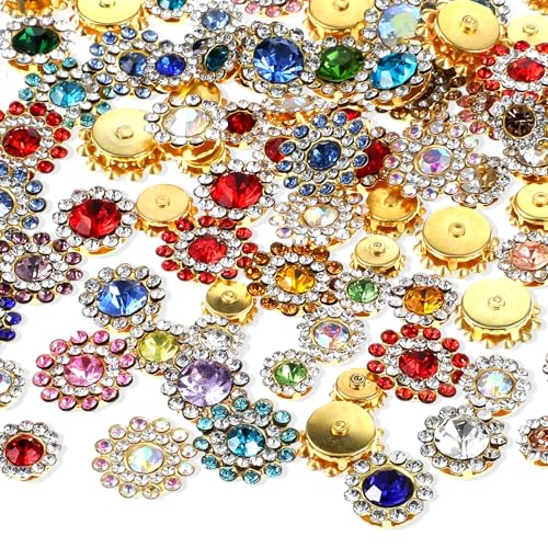 100 Stück Strasssteine zum Aufnähen, Bunt Glas Kristall Blumenform Glitzersteine zum Basteln Glitzersteine für Textilien Kleidung Schuhe Ohrringe Gürtel DIY Basteln Nähzubehör 100 Stück Strasssteine zum Aufnähen, Bunt Glas Kristall Blumenform Glitzersteine zum Basteln Glitzersteine für Textilien Kleidung Schuhe Ohrringe Gürtel DIY Basteln Nähzubehör von Xinjoduz