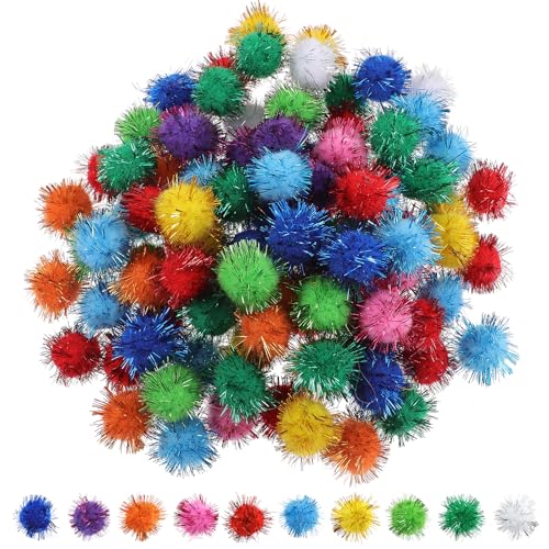 25mm Mini Pompons zum Basteln 100 Stück Filzkugeln Bunt Klein Groß Pompons Bunte Bälle Flauschigen Pompom für Handwerk Herstellung Lustige DIY Kreative Handwerk Dekorationen Mützen 25mm Mini Pompons zum Basteln 100 Stück Filzkugeln Bunt Klein Groß Pompons Bunte Bälle Flauschigen Pompom für Handwerk Herstellung Lustige DIY Kreative Handwerk Dekorationen Mützen von Xinjoduz