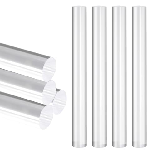 4 Stück Polymer Clay Zubehör 15cm Tonwalzen Massiver Ton Roller Acryl Tonrollen Transparent Polymer Clay Walzen Zubehör Leicht zu Reinigen DIY-Rollwerkzeug für Handwerk Modellieren Formen 4 Stück Polymer Clay Zubehör 15cm Tonwalzen Massiver Ton Roller Acryl Tonrollen Transparent Polymer Clay Walzen Zubehör Leicht zu Reinigen DIY-Rollwerkzeug für Handwerk Modellieren Formen von Xinjoduz