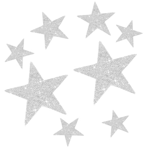 8 Stück Aufkleber Glitzer Strass Autoaufkleber Stern Glitzer Aufkleber Bling Sterne Zum Aufbügeln Selbstklebende Kristall Auto Aufkleber Verschiedene Größen Funkelnde Sterne Für Autos Fenster 8 Stück Aufkleber Glitzer Strass Autoaufkleber Stern Glitzer Aufkleber Bling Sterne Zum Aufbügeln Selbstklebende Kristall Auto Aufkleber Verschiedene Größen Funkelnde Sterne Für Autos Fenster von Xinjoduz