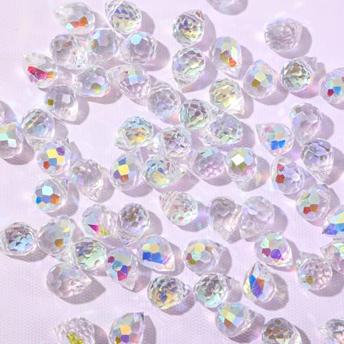 95 Stück Kristallperlen Facettierte Glitzerperlen Glas Perlen Basteln Glasperlen Groß zum Auffädeln Bastelperlen Glänzende Tropfenform für DIY Schmuckherstellung Handwerk Halsketten Armbänder 95 Stück Kristallperlen Facettierte Glitzerperlen Glas Perlen Basteln Glasperlen Groß zum Auffädeln Bastelperlen Glänzende Tropfenform für DIY Schmuckherstellung Handwerk Halsketten Armbänder von Xinjoduz