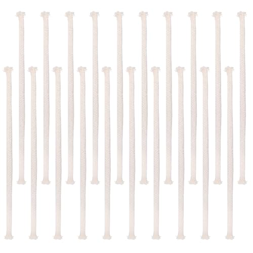 Docht für Öllampen 20 Stück 6mm Ersatzdocht für Öllampe Kerzendocht aus Baumwolle Docht 6mm Petroleumlampe Kerzendochte für Kerzen DIY Handgefertigte Kerzenherstellung Docht für Öllampen 20 Stück 6mm Ersatzdocht für Öllampe Kerzendocht aus Baumwolle Docht 6mm Petroleumlampe Kerzendochte für Kerzen DIY Handgefertigte Kerzenherstellung von Xinjoduz