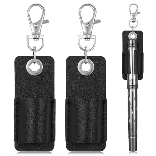 Xindojuz Stifthalter für Schlüsselband, tragbarer Stifthalter, Clip, Anti-Verlust, Leder, Tasche, Krankenschwestern, Schlüsselanhänger, einziehbarer Stifthalter, Clip für Klemmbrett, Krankenschwestern Xindojuz Stifthalter für Schlüsselband, tragbarer Stifthalter, Clip, Anti-Verlust, Leder, Tasche, Krankenschwestern, Schlüsselanhänger, einziehbarer Stifthalter, Clip für Klemmbrett, Krankenschwestern von Xinjoduz