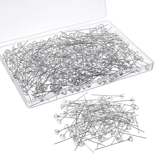 250 Stück Glaskopfnadeln Kristallkopfnadeln Stecknadeln mit Kopf Stecknadeln Mit Strasskopf Dekonadel Stecknadeln Glizer Stecknadeln Abstecknadeln Stecknadeln Glaskopf Stecknadeln mit Glaskopf 250 Stück Glaskopfnadeln Kristallkopfnadeln Stecknadeln mit Kopf Stecknadeln Mit Strasskopf Dekonadel Stecknadeln Glizer Stecknadeln Abstecknadeln Stecknadeln Glaskopf Stecknadeln mit Glaskopf von Xinjoduz