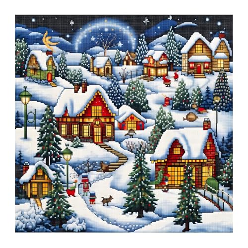 Xinpinzhou Kreuzstich Set Vorgedruckt, Stickvorlagen Stickbilder Vorgedruckt Kreuzstich Stickpackungen Stickpackung Weihnachten Cross Stitch Embroidery Kit Stickset Sticken Set Erwachsene Anfänger Xinpinzhou Kreuzstich Set Vorgedruckt, Stickvorlagen Stickbilder Vorgedruckt Kreuzstich Stickpackungen Stickpackung Weihnachten Cross Stitch Embroidery Kit Stickset Sticken Set Erwachsene Anfänger von Xinpinzhou