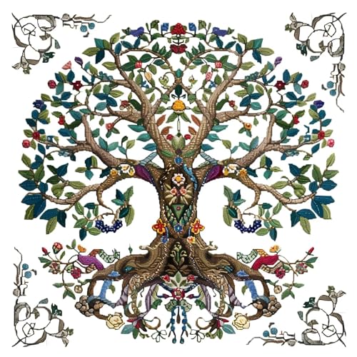 Xinpinzhou Kreuzstich Set Vorgedruckt Baum des Lebens, Stickvorlagen Stickbilder Vorgedruckt Kreuzstich Stickpackungen Stickpackung Cross Stitch Embroidery Kit Stickset Sticken Set Erwachsene Anfänger Xinpinzhou Kreuzstich Set Vorgedruckt Baum des Lebens, Stickvorlagen Stickbilder Vorgedruckt Kreuzstich Stickpackungen Stickpackung Cross Stitch Embroidery Kit Stickset Sticken Set Erwachsene Anfänger von Xinpinzhou