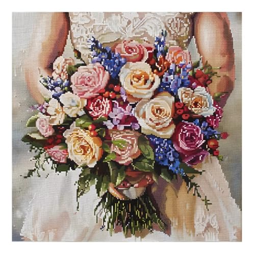 Xinpinzhou Kreuzstich Set Vorgedruckt Blumen, Stickvorlagen Stickbilder Vorgedruckt Kreuzstich Stickpackungen Stickpackung Cross Stitch Embroidery Kit Stickset Sticken Set Erwachsene Anfänger Xinpinzhou Kreuzstich Set Vorgedruckt Blumen, Stickvorlagen Stickbilder Vorgedruckt Kreuzstich Stickpackungen Stickpackung Cross Stitch Embroidery Kit Stickset Sticken Set Erwachsene Anfänger von Xinpinzhou
