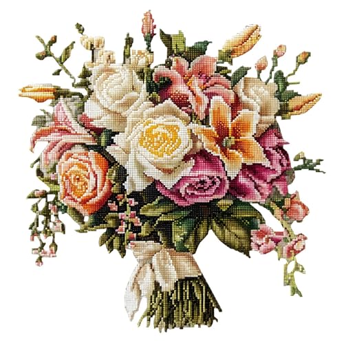 Xinpinzhou Kreuzstich Set Vorgedruckt Blumenstrauß, Stickvorlagen Stickbilder Vorgedruckt Kreuzstich Stickpackungen Stickpackung Cross Stitch Embroidery Kit Stickset Sticken Set Erwachsene Anfänger Xinpinzhou Kreuzstich Set Vorgedruckt Blumenstrauß, Stickvorlagen Stickbilder Vorgedruckt Kreuzstich Stickpackungen Stickpackung Cross Stitch Embroidery Kit Stickset Sticken Set Erwachsene Anfänger von Xinpinzhou