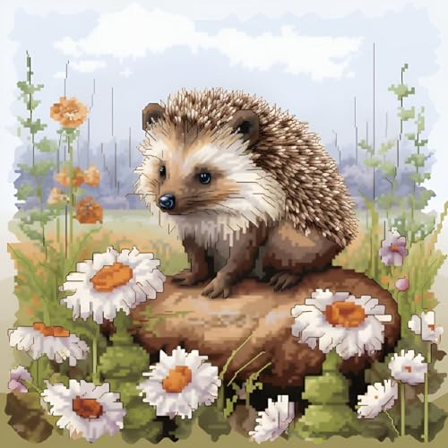 Xinpinzhou Kreuzstich Set Vorgedruckt Igel, Stickvorlagen Stickbilder Vorgedruckt Kreuzstich Stickpackungen Stickpackung Tier Cross Stitch Embroidery Kit Stickset Sticken Set Erwachsene Anfänger Xinpinzhou Kreuzstich Set Vorgedruckt Igel, Stickvorlagen Stickbilder Vorgedruckt Kreuzstich Stickpackungen Stickpackung Tier Cross Stitch Embroidery Kit Stickset Sticken Set Erwachsene Anfänger von Xinpinzhou