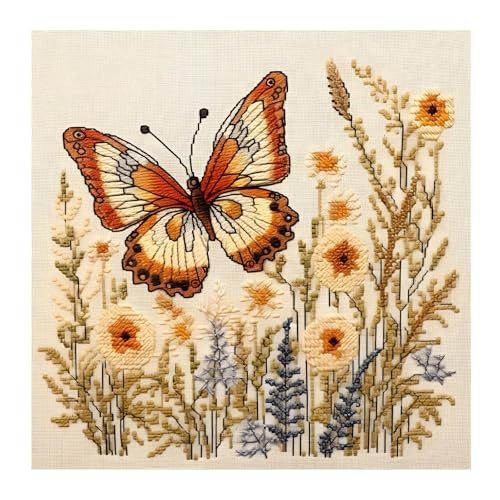 Xinpinzhou Kreuzstich Set Vorgedruckt Schmetterling, Stickvorlagen Stickbilder Vorgedruckt Kreuzstich Stickpackungen Stickpackung Cross Stitch Embroidery Kit Stickset Sticken Set Erwachsene Anfänger Xinpinzhou Kreuzstich Set Vorgedruckt Schmetterling, Stickvorlagen Stickbilder Vorgedruckt Kreuzstich Stickpackungen Stickpackung Cross Stitch Embroidery Kit Stickset Sticken Set Erwachsene Anfänger von Xinpinzhou