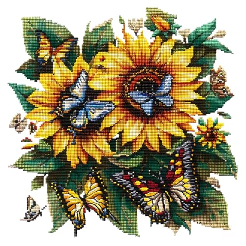 Xinpinzhou Kreuzstich Set Vorgedruckt Sonnenblume, Stickvorlagen Stickbilder Vorgedruckt Kreuzstich Stickpackungen Stickpackung Cross Stitch Embroidery Kit Stickset Sticken Set Erwachsene Anfänger Xinpinzhou Kreuzstich Set Vorgedruckt Sonnenblume, Stickvorlagen Stickbilder Vorgedruckt Kreuzstich Stickpackungen Stickpackung Cross Stitch Embroidery Kit Stickset Sticken Set Erwachsene Anfänger von Xinpinzhou