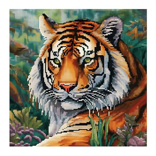 Xinpinzhou Kreuzstich Set Vorgedruckt Tiger, Stickvorlagen Stickbilder Vorgedruckt Kreuzstich Stickpackungen Stickpackung Cross Stitch Embroidery Kit Tier Stickset Sticken Set Erwachsene Anfänger Xinpinzhou Kreuzstich Set Vorgedruckt Tiger, Stickvorlagen Stickbilder Vorgedruckt Kreuzstich Stickpackungen Stickpackung Cross Stitch Embroidery Kit Tier Stickset Sticken Set Erwachsene Anfänger von Xinpinzhou