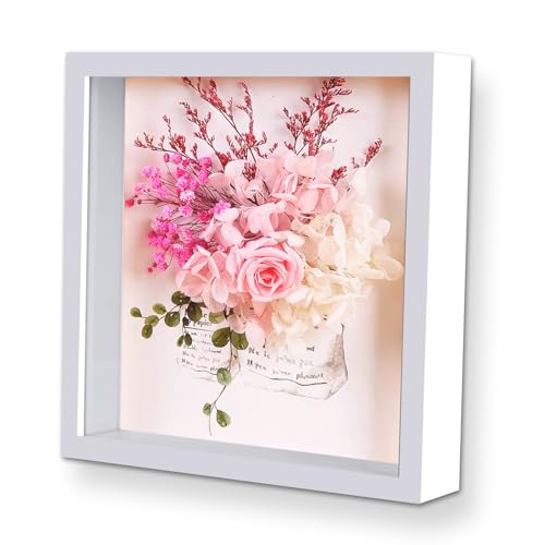 3D Bilderrahmen zum Befüllen 20 x 20cm, tiefer 3cm Holz Objektrahmen für Wand & Desktop, 3D Objektrahmen für Hochzeitsstrauß, DIY Kunstwerke & Bilderrahmen für Dekoration 3D Bilderrahmen zum Befüllen 20 x 20cm, tiefer 3cm Holz Objektrahmen für Wand & Desktop, 3D Objektrahmen für Hochzeitsstrauß, DIY Kunstwerke & Bilderrahmen für Dekoration von Xinsenke