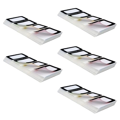 300pcs Haftname Label Aufkleber Schwarz Grenzname Aufkleber 89 X 57 Mm Für Kindergärtenschule Office Conference von Xinsheinelry