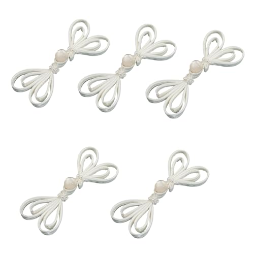5pcs Chinesische Knöpfe Cheongsam Verschluss Nähen Verschlüsse Perlen Chinesische Froschknopf Dekorative Knöpfe von Xinsheinelry
