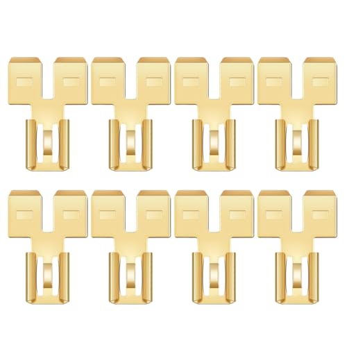 8pcs Schnelle Trennung Von Elektrodraht Spaten Klemmen Adapterdraht Spaten Steckverbinder Nicht Iinsulierte Spatenanschlüsse 8pcs Schnelle Trennung Von Elektrodraht Spaten Klemmen Adapterdraht Spaten Steckverbinder Nicht Iinsulierte Spatenanschlüsse von Xinsheinelry