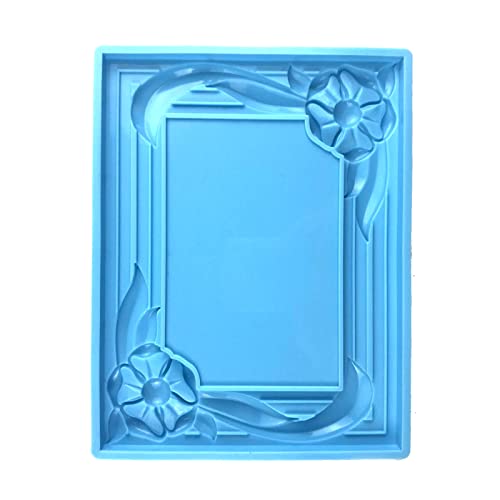 Blumenquadrat Fotorahmen Silikonform Schmuck Schmucke Epoxidharz Guss Schmuck Werkzeug Herstellung BRÜFHANDE HÄNGLISCH von Xinsheinelry