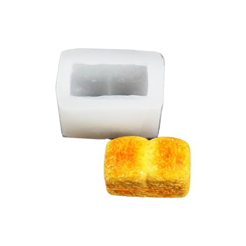 Brot Silikonform Schokolade Fondant Schimmel Kuchen Backdecke Werkzeuge Harzornamente Duft Kerzenform von Xinsheinelry