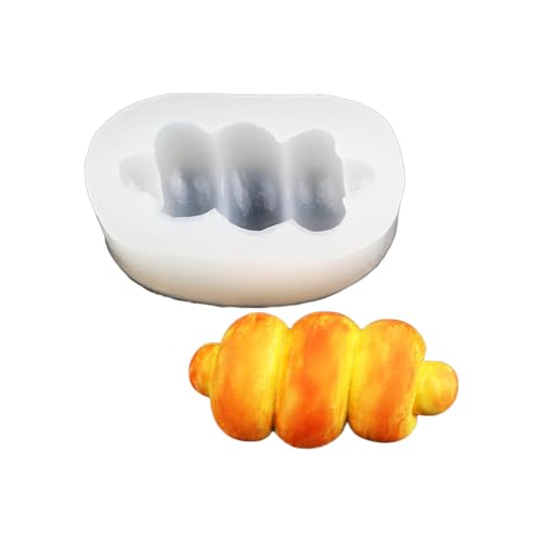 Brot Silikonform Schokolade Fondant Schimmel Kuchen Backdecke Werkzeuge Harzornamente Duft Kerzenform von Xinsheinelry