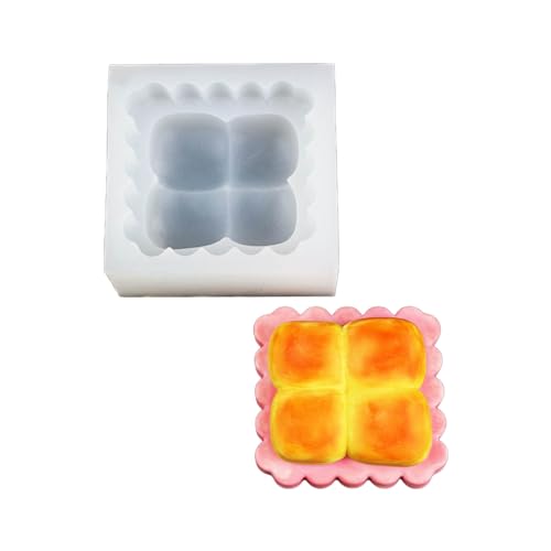 Brot Silikonform Schokolade Fondant Schimmel Kuchen Backdecke Werkzeuge Harzornamente Duft Kerzenform von Xinsheinelry