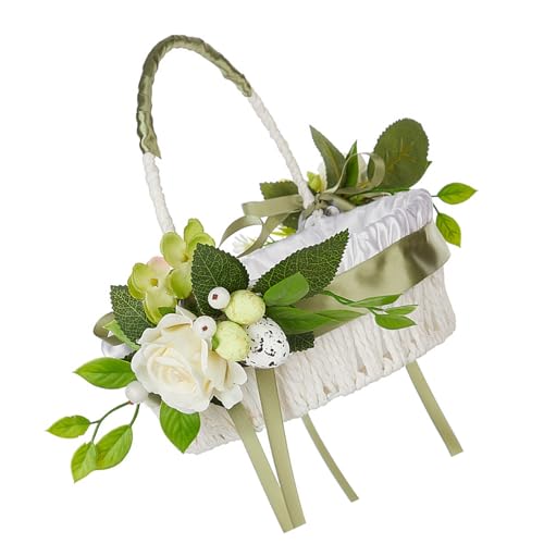 Natürlicher Osterthema Picknickskorb Mit Dekorativen Eierblume Für Paare Und Freund Für Outdoor Aktivität Frühlingsveranstaltung von Xinsheinelry