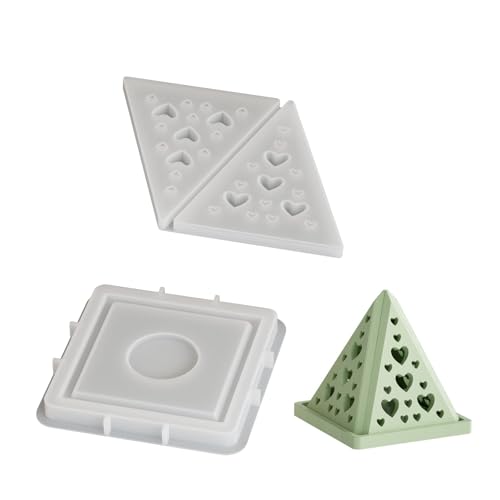 Premium Silicon Candlestick Form Silikonform Set Für Kerzenhalter Und Häuser Dekore Perfekt Für Kreatives Projekt von Xinsheinelry