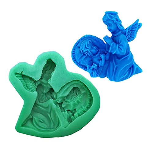 Silikonmaterial Engel Babyform Formen Für Backzucht Zuckerhandwerk Süßigkeiten Fondants Seifenschokolade Keks von Xinsheinelry