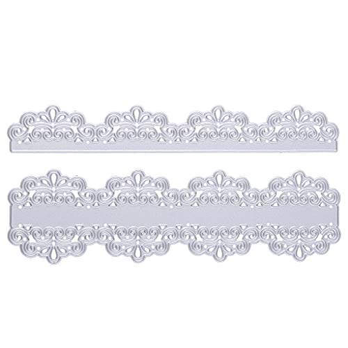 Spitzenrahmen Metall Schneidstirme Stencil Scrapbooking Album Stamp Paper Card Prägendekoration von Xinsheinelry