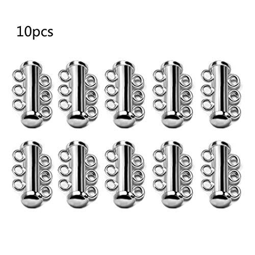 Starker Magnetschieberschieberschnalel Schnalle Schnalle Haken Messing Schraubenverschlussverschlussanschluss Für Armbänder Halsketten von Xinsheinelry