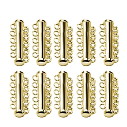 Starker Magnetschieberschieberschnalel Schnalle Schnalle Haken Messing Schraubenverschlussverschlussanschluss Für Armbänder Halsketten von Xinsheinelry