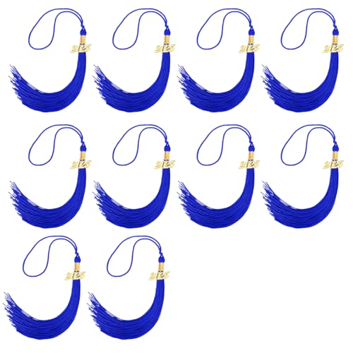 Xinsheinelry 10pieces Klasse Von 2025 Abschlusshut Tassels Abschlussdekoration Quasten Für Akademische Kleider Abschlussfeierlichkeiten Xinsheinelry 10pieces Klasse Von 2025 Abschlusshut Tassels Abschlussdekoration Quasten Für Akademische Kleider Abschlussfeierlichkeiten von Xinsheinelry