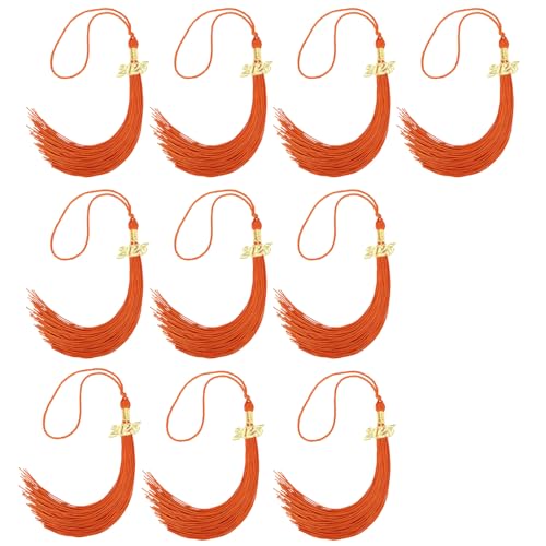 Xinsheinelry 10pieces Klasse Von 2025 Abschlusshut Tassels Abschlussdekoration Quasten Für Akademische Kleider Abschlussfeierlichkeiten Xinsheinelry 10pieces Klasse Von 2025 Abschlusshut Tassels Abschlussdekoration Quasten Für Akademische Kleider Abschlussfeierlichkeiten von Xinsheinelry