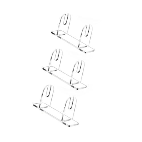 Xinsheinelry 2/3pcs Clear Acryl Lüfter Display Ständer Handheld Folding Lüfterhalter Speicherregal Für Home Desktop Dekore Und Kunstausstellungen von Xinsheinelry