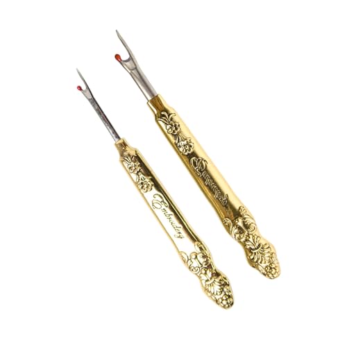 Xinsheinelry 2pieces Vintage Naht Unpicker Metall Naht Unpicker Sticking Unpicker Zum Nähprojekt Entfernen Von Faden von Xinsheinelry