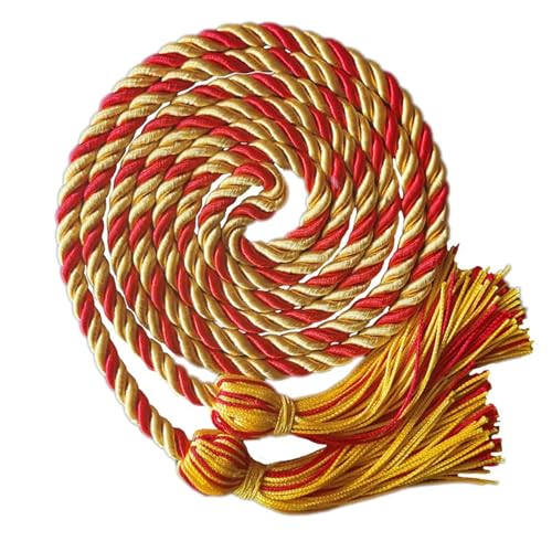 Xinsheinelry Abschlusskabel Abschlusskabel Kabel Polyester Faden Abschlusskabel Für Abschlussstudent 67 Zoll Abschlusskabel von Xinsheinelry