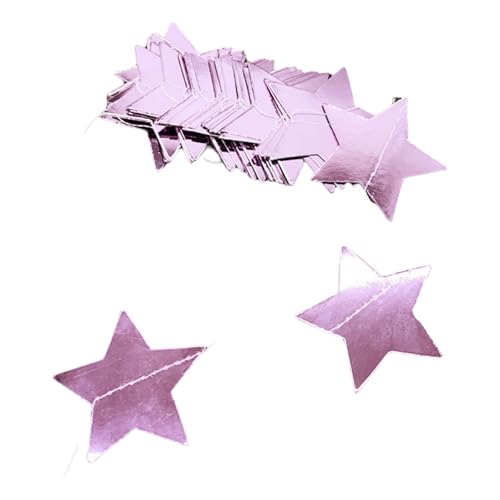 Xinsheinelry Elegante Star Girlands Dekoration Glitzer Papierstreame Festival Ornament Für Geburtstagsfeierzubehör Täglich Lässiger Gebrauch von Xinsheinelry