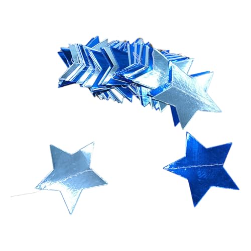 Xinsheinelry Elegante Star Girlands Dekoration Glitzer Papierstreame Festival Ornament Für Geburtstagsfeierzubehör Täglich Lässiger Gebrauch von Xinsheinelry