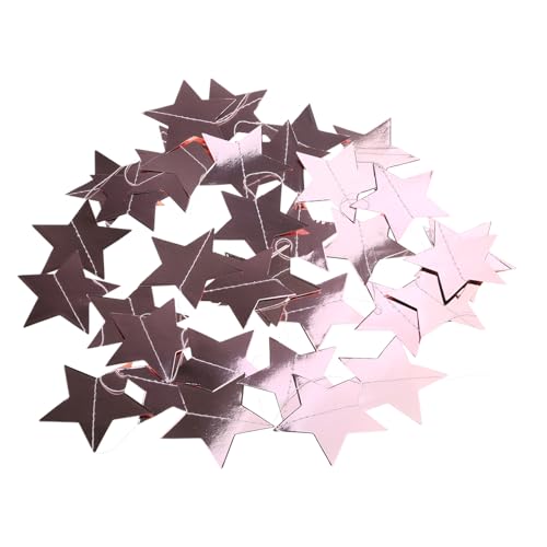 Xinsheinelry Elegante Star Girlands Dekoration Glitzer Papierstreame Festival Ornament Für Geburtstagsfeierzubehör Täglich Lässiger Gebrauch von Xinsheinelry