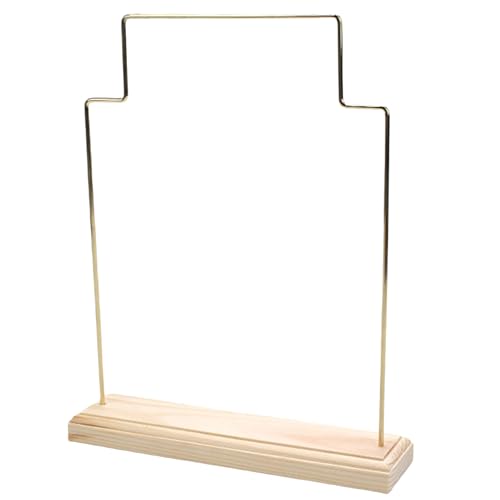 Xinsheinelry Praktische Metallschmuckausstellungsständer Mit Holzbasis ROMER Elegante Theke Anhänger Displays Stand Regale Regale Xinsheinelry Praktische Metallschmuckausstellungsständer Mit Holzbasis ROMER Elegante Theke Anhänger Displays Stand Regale Regale von Xinsheinelry