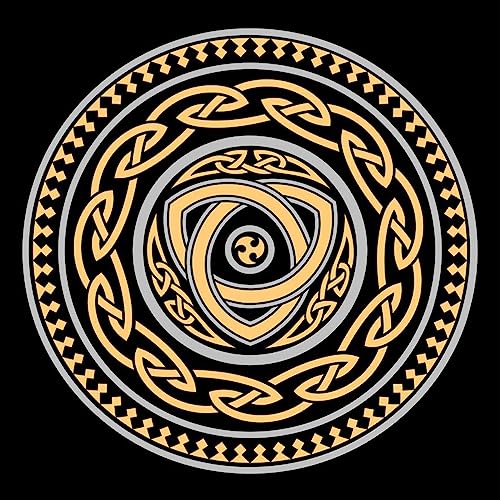 Xinsheinelry Quadratische Flannelette Tarot Stoffbriefsspielpolster Astrologische Orakleholde Tischabdeckungskarte Matte Göttliche Tischdecke von Xinsheinelry