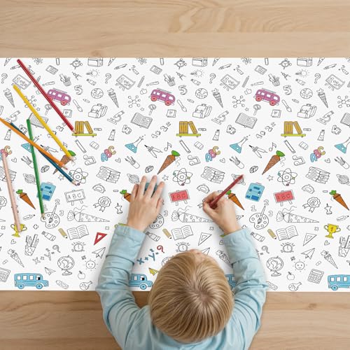 Ausmal-Tischdecke Schulanfang,Einschulung Deko Tischdecke Papier Tischdecke Ausmalen Tischtuch für Schulkind Schuleinführung Schulstart Party Dekoration Einschulung Jungen Mädchen 120 x 180cm Ausmal-Tischdecke Schulanfang,Einschulung Deko Tischdecke Papier Tischdecke Ausmalen Tischtuch für Schulkind Schuleinführung Schulstart Party Dekoration Einschulung Jungen Mädchen 120 x 180cm von Xinvery