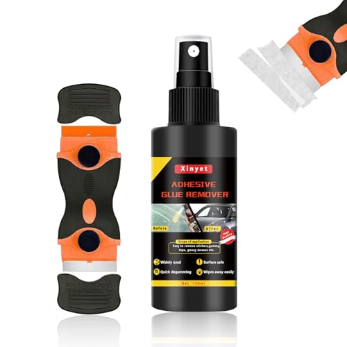Xinyet 100ml Aufkleberentferner, Etikettenentferner, Klebstoffentferner Extra Stark, Entfernt Schnell Hartnäckige Etiketten, Klebereste und Aufkleber von Allen Glatten Oberflächen Xinyet 100ml Aufkleberentferner, Etikettenentferner, Klebstoffentferner Extra Stark, Entfernt Schnell Hartnäckige Etiketten, Klebereste und Aufkleber von Allen Glatten Oberflächen von Xinyet