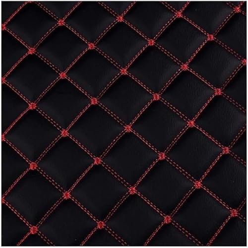 Wasserdichter Kunstlederstoff, Polsterstoff for Autositze, Sofas, Möbel, Jacken, Handtaschen, Stoff Meterware(Black,1.6x7m) von Xinyilau