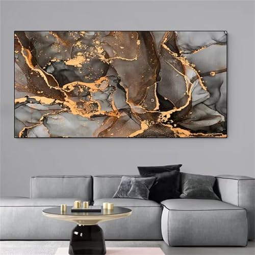 Xinyuer 5D Diamond Painting Set für Erwachsene Grauer Marmor, Diamant Painting Bilder XXL, DIY Diamant Malerei Kits Strass Stickerei Malerei Painting Set für Home Décor Square Drill 50x100cm von Xinyuer
