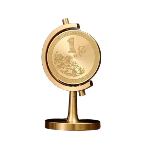 Xinzhai Schreibtischornament aus Messing, 100 Millionen Yuan kleines Ziel, stressabbauendes Ornament(XL) von Xinzhai
